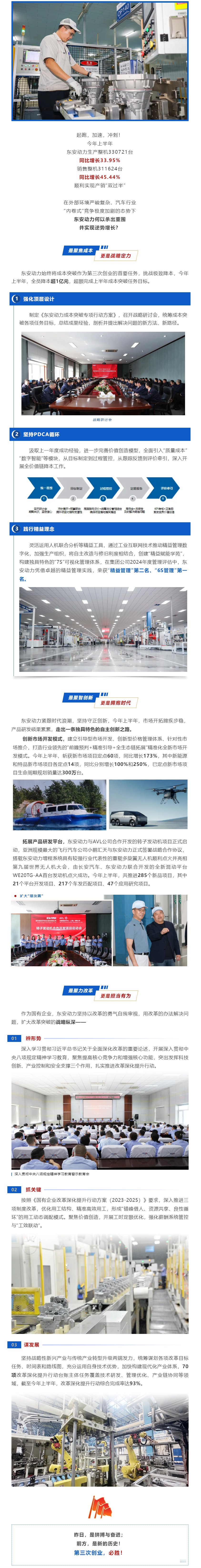 增長(cháng)45.44%！東(dōng)安動力全面實現(xiàn)産銷“雙過半”